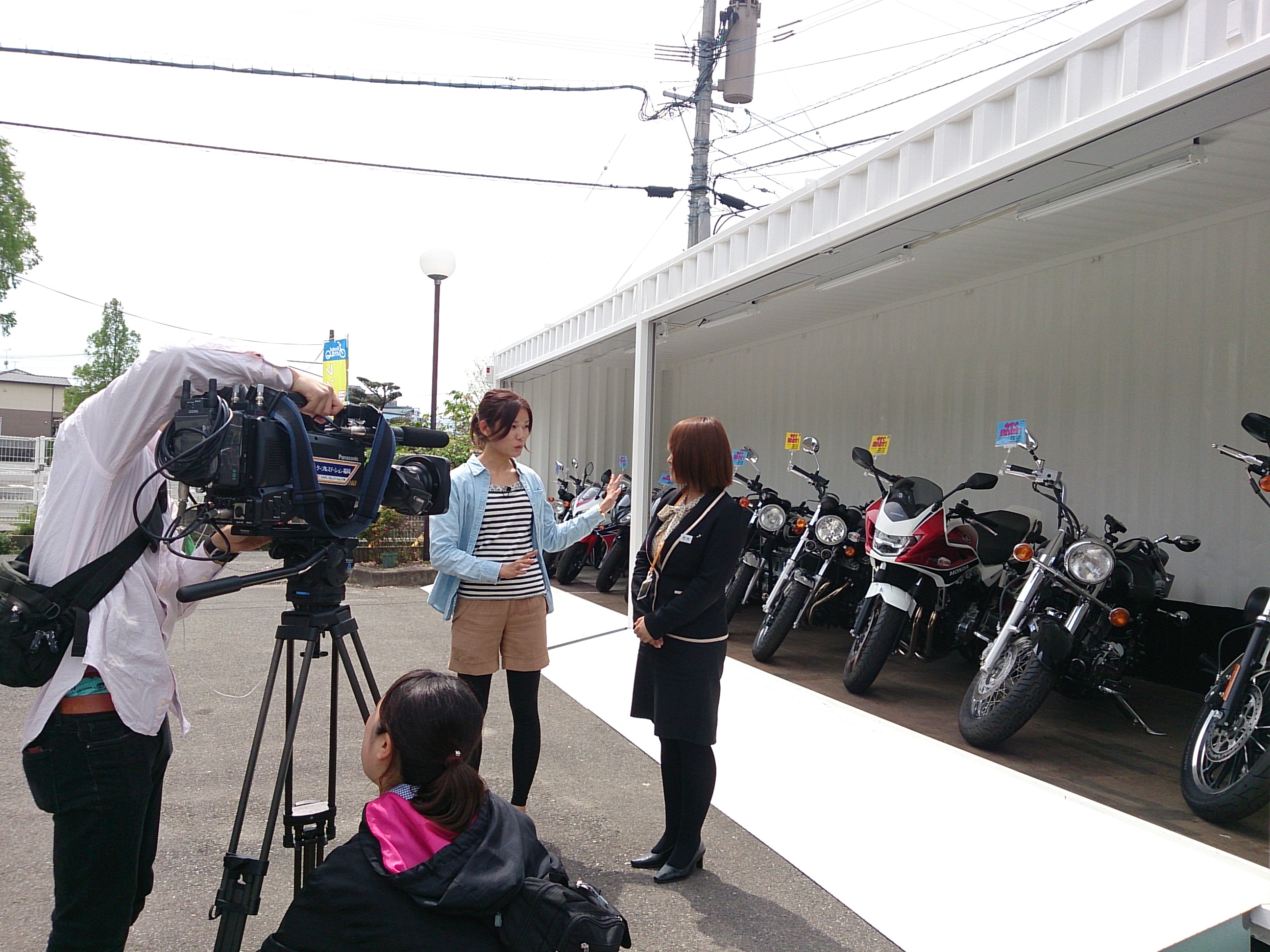 南福岡自動車学校　レンタルバイク　取材